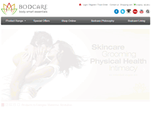 Tablet Screenshot of bodcare.com